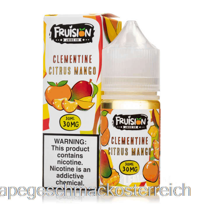 Clementine Zitrus Mango – Fruchtsalze – 30 Ml 30 Mg Vape-Geschmack